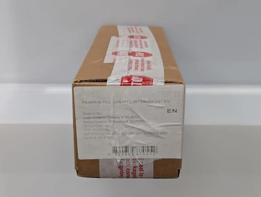 Sword & Shield Lost Origin Booster Box SEALED Case