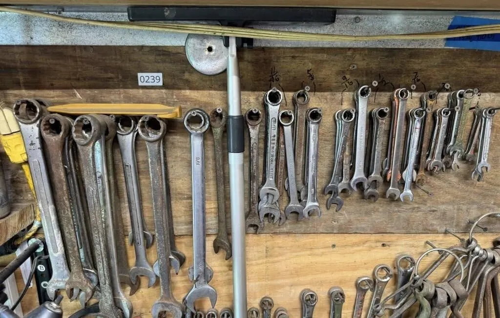 Assorted End Wrenches