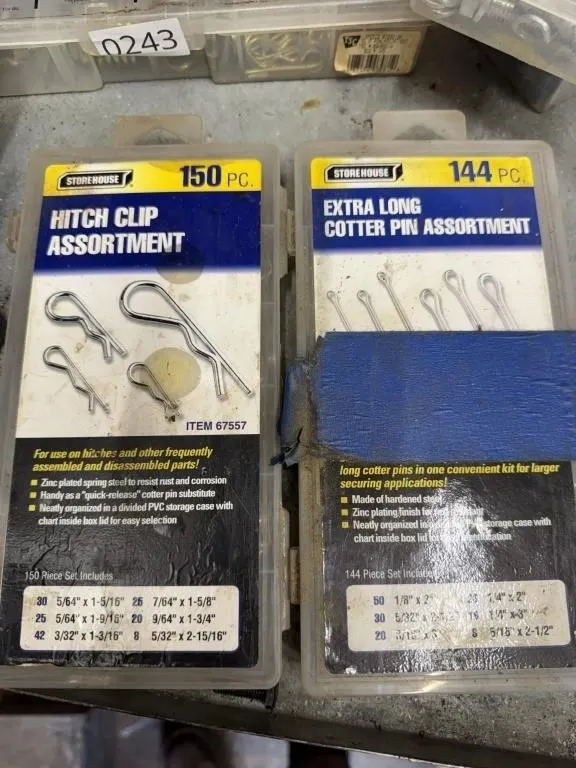 Hardware & Pin Assortments