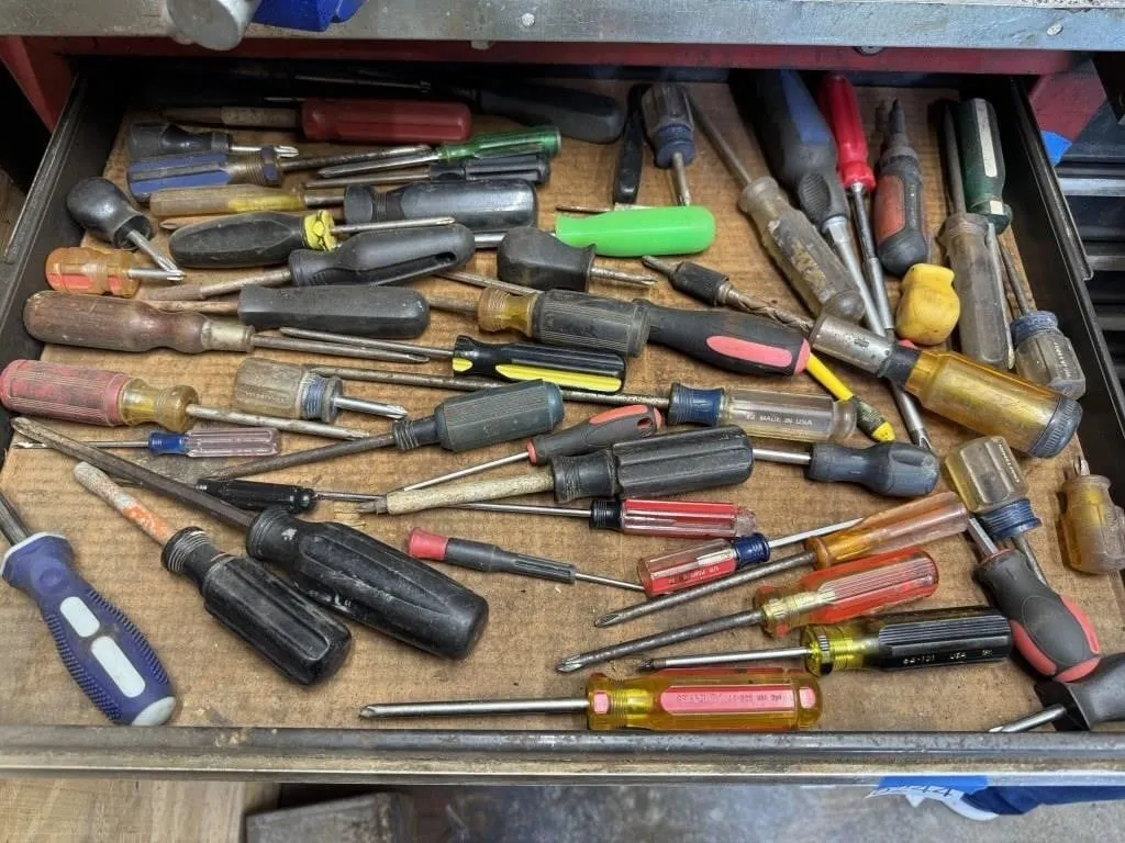 Assorted Screw Drivers & Allen Wrenches