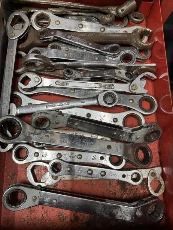 Assorted End Wrenches, Spring Compressors, & More