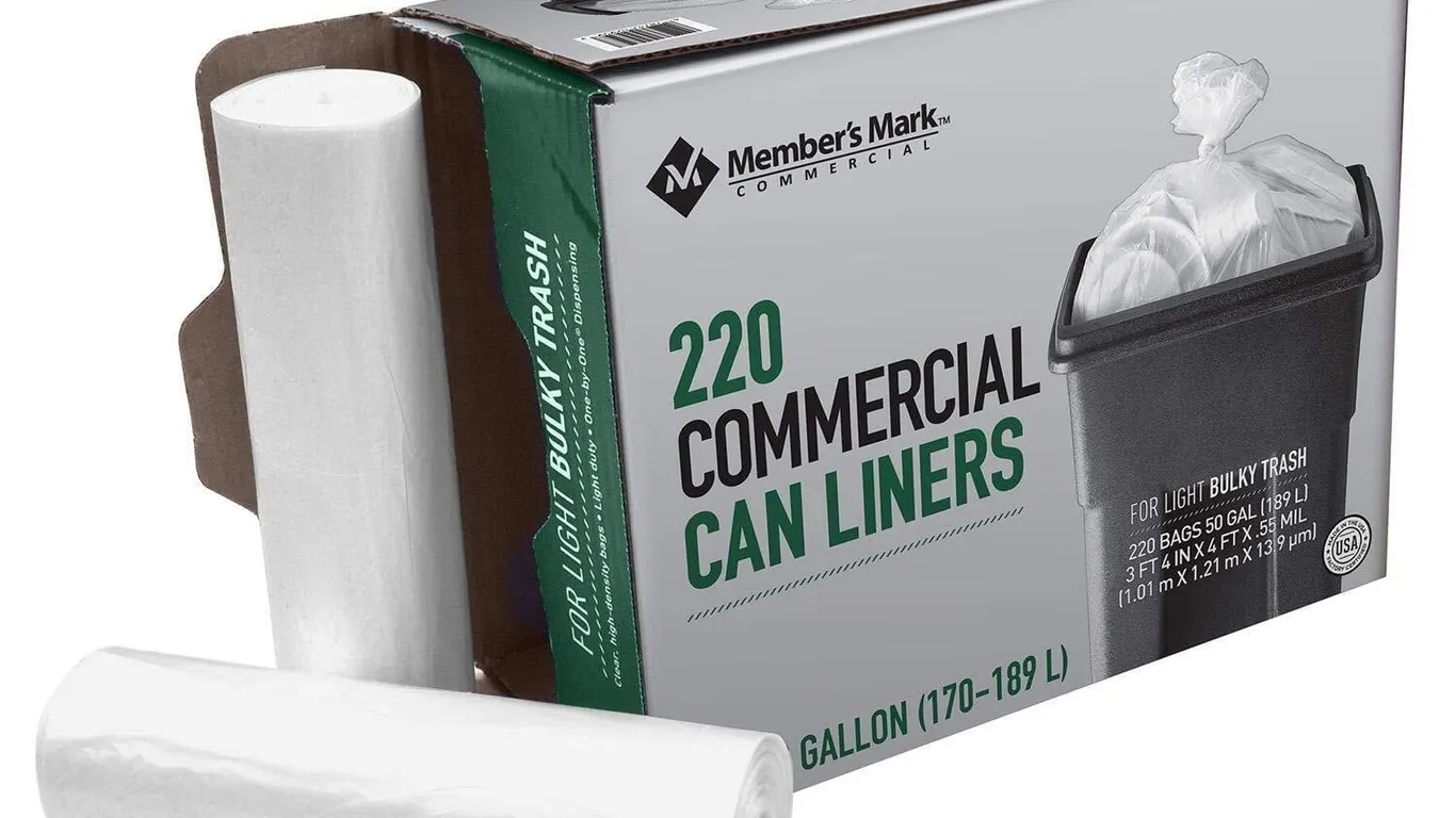 50 Gallon Commercial Trash Bags 220ct