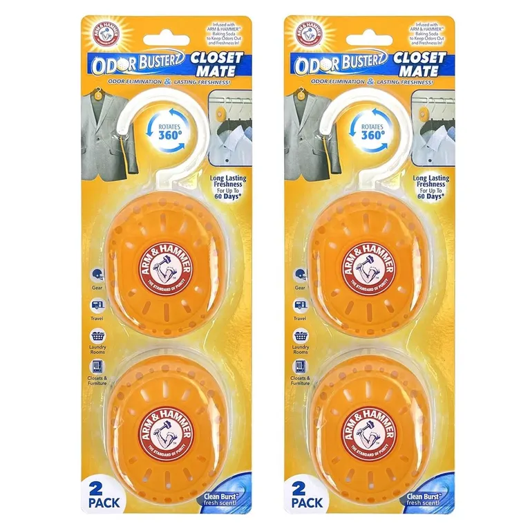 Arm Hammer Closet Mate Deodorizer 4 Pack
