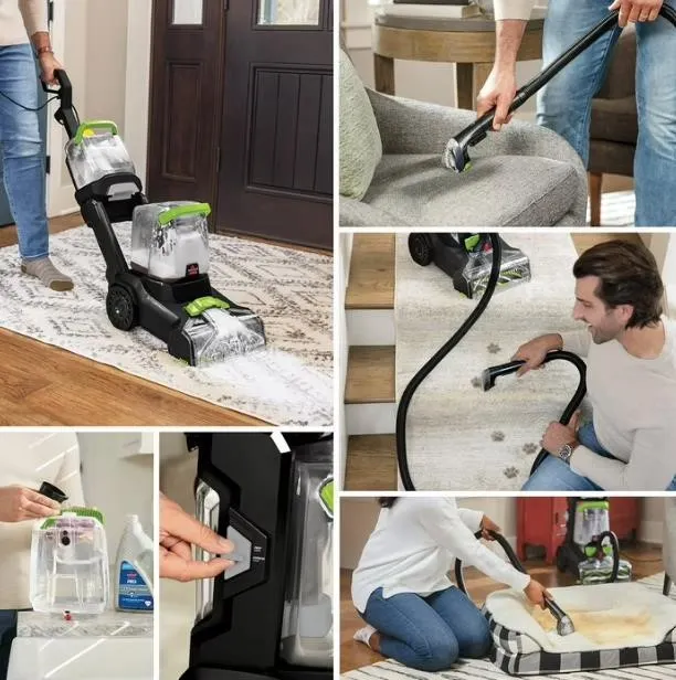 Bissell TurboClean DualPro Pet XL Upright Vacuum