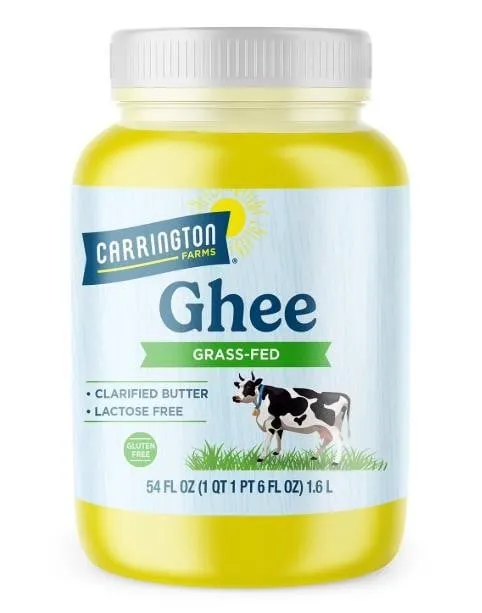Carrington Farms Grass Fed Ghee Butter 54 oz