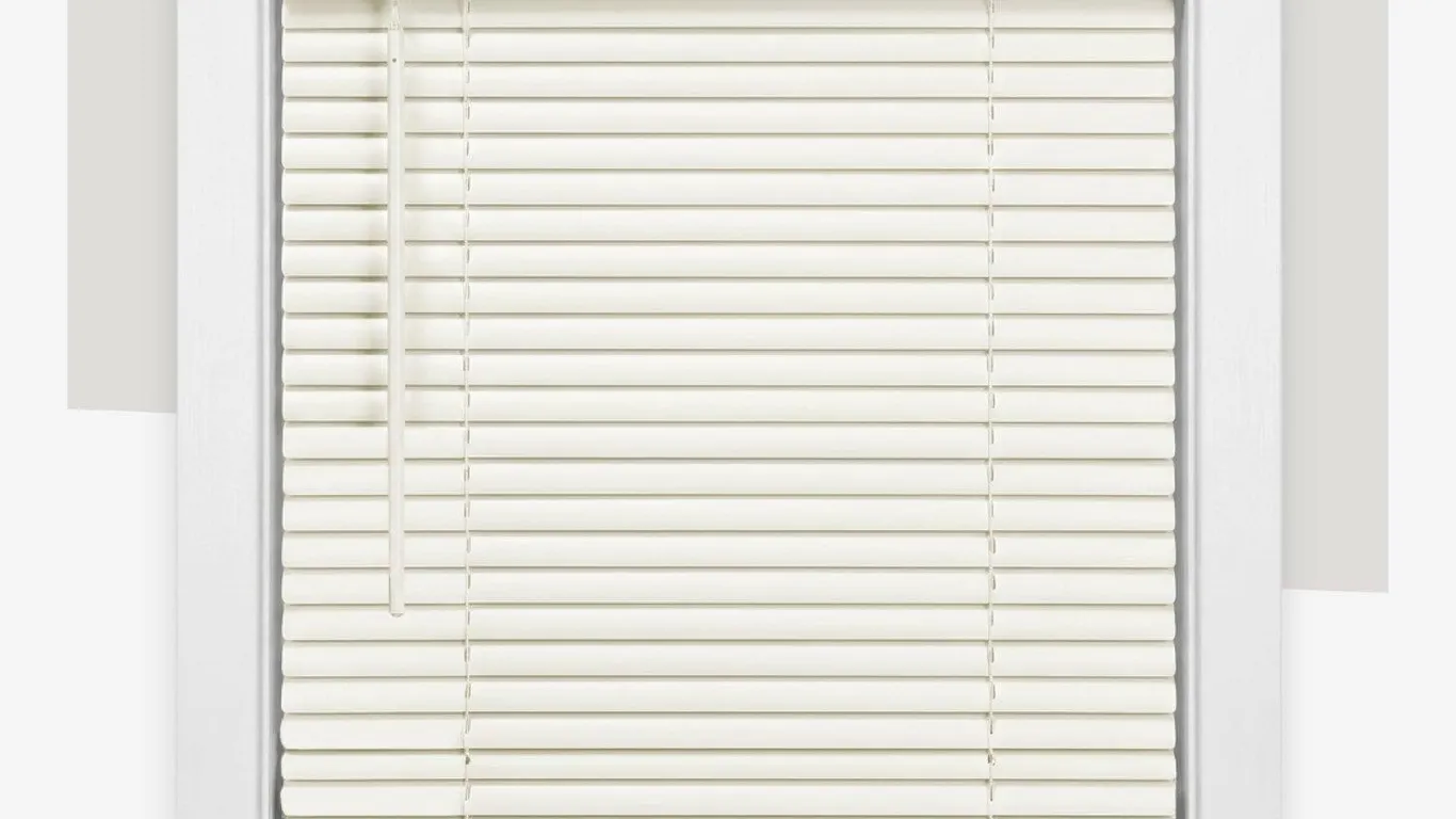 Chicology Cordless Vinyl Blinds 32x48 Alabaster