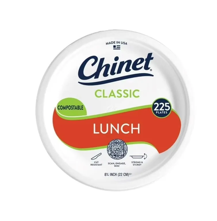 Chinet Paper Lunch Plates 8 34 225ct