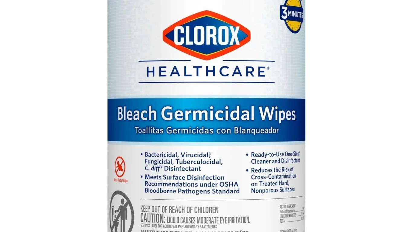 Clorox Healthcare Bleach Germicidal Wipes 150ct