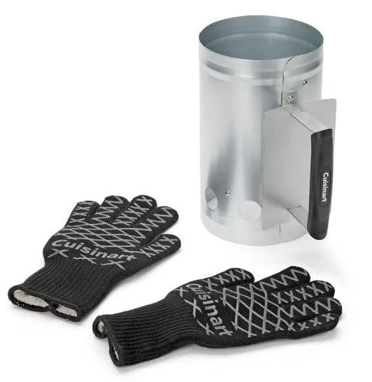 Cuisinart Charcoal Chimney Starter With Gloves