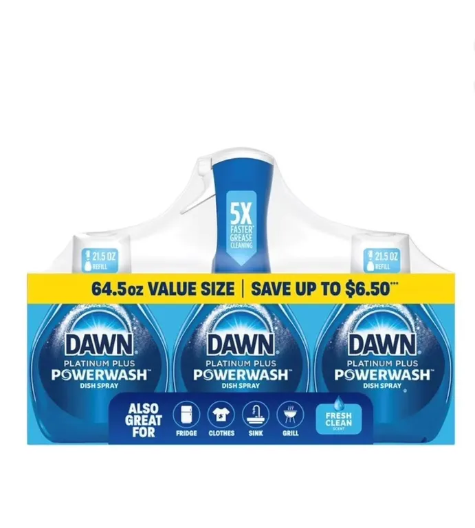 Dawn Platinum Plus Powerwash Dish Spray Set