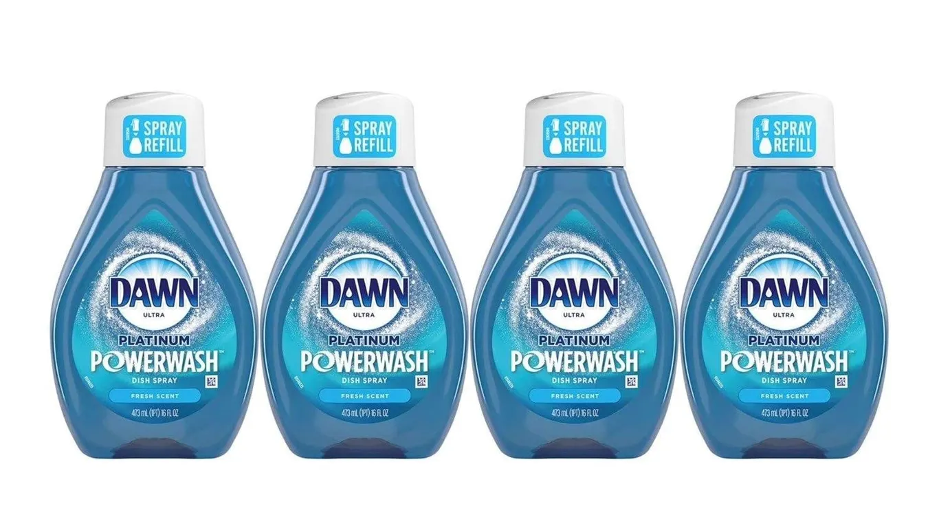 Dawn Platinum Powerwash Dish Soap 64oz 4pk Refill