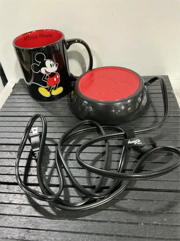 Disney Mickey Mouse Mug and Electric Warmer Set