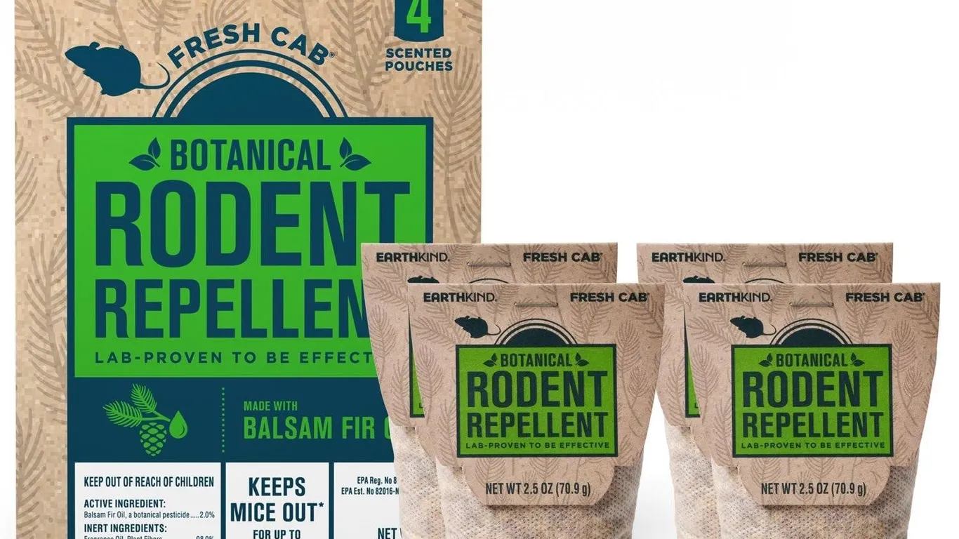 Fresh Cab Rodent Repellent 0.63oz 4pk
