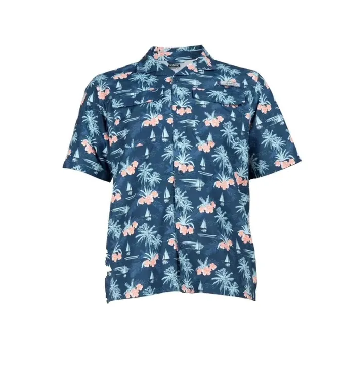 Habit Mens Short Sleeve 50 UPF Fishing Shirt