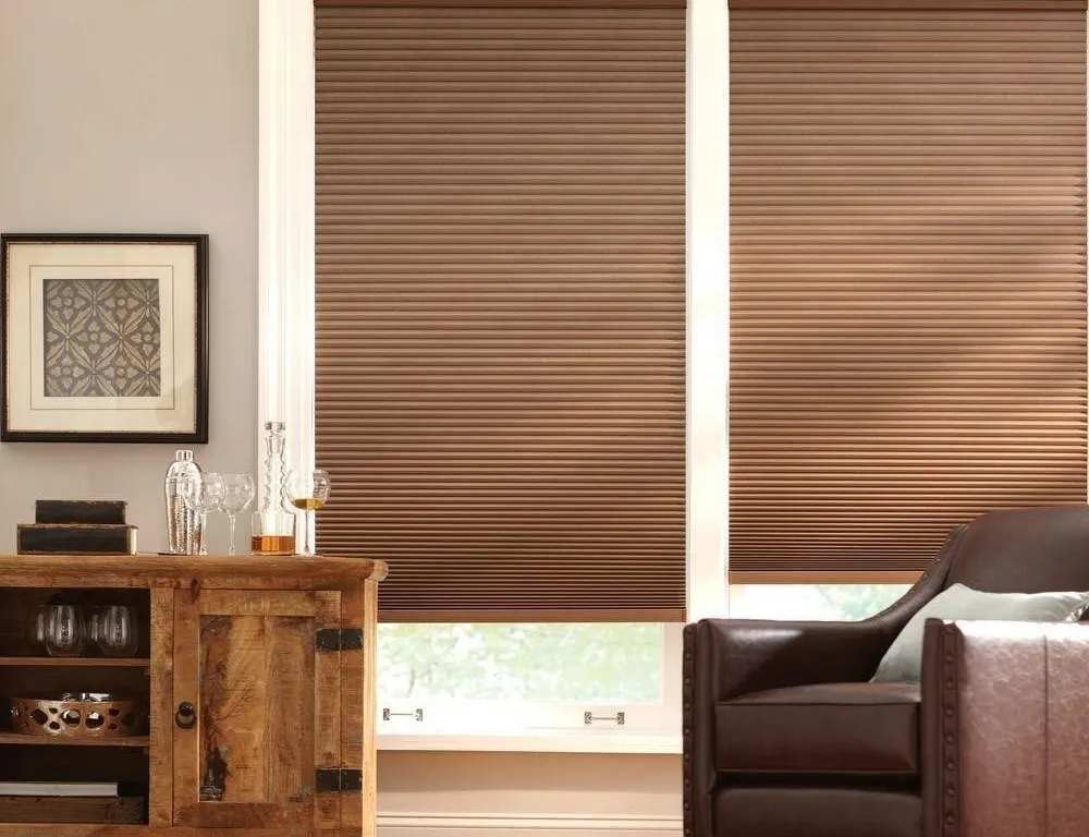 Home Decorators Mocha Cordless Cellular Shade...