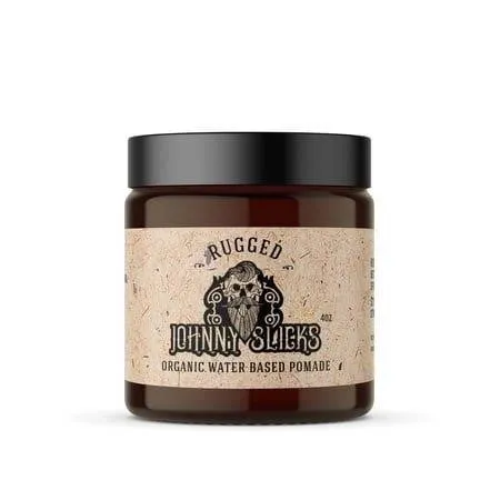 Johnny Slicks Water Based Pomade 4 Oz Rugged Scent