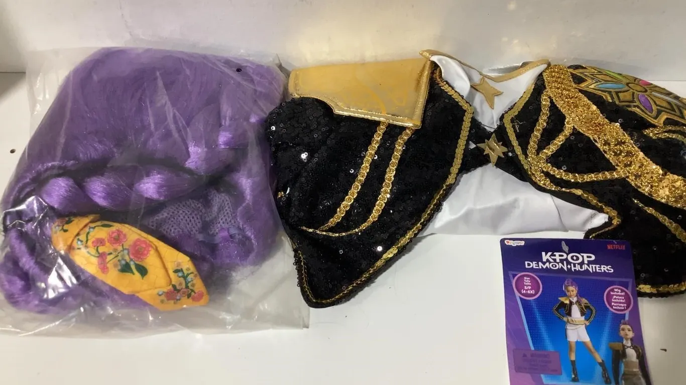 K-Pop Demon Hunters Rumi Costume Set Large 10-12