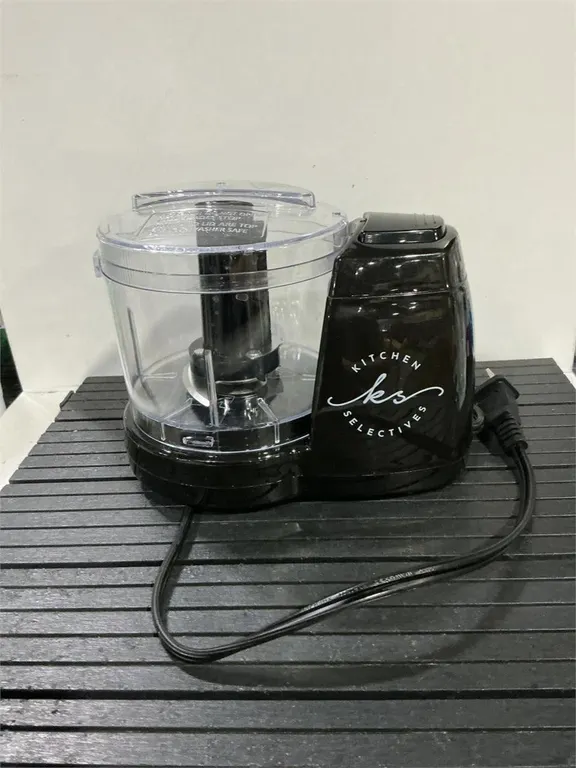 Kitchen Selectives Mini Food Chopper Black