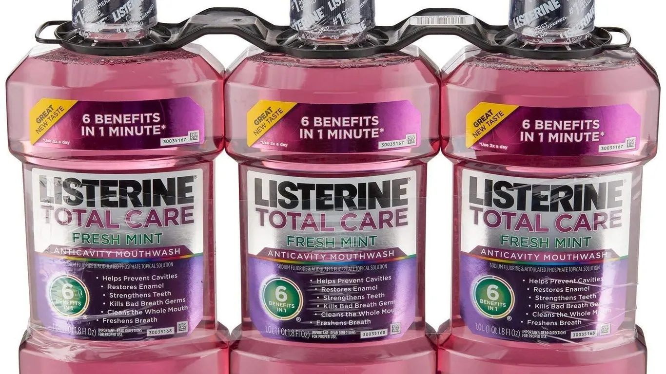 Listerine Total Care Mouthwash 33.81oz 3pk