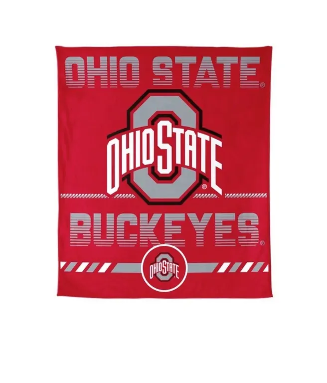 Logo Brands Ohio State Buckeyes 60x70 Blanket