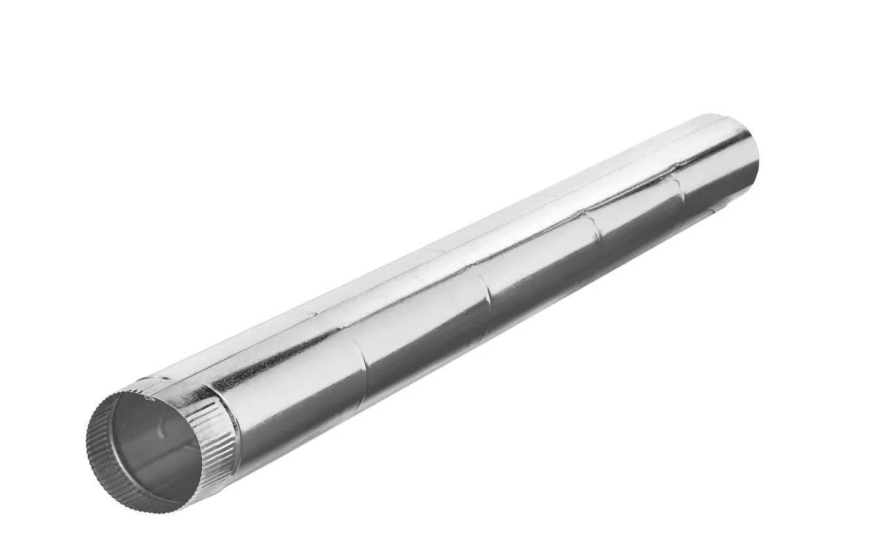 Master Flow BDCP10X60 10in x 5ft Metal Duct Pipe