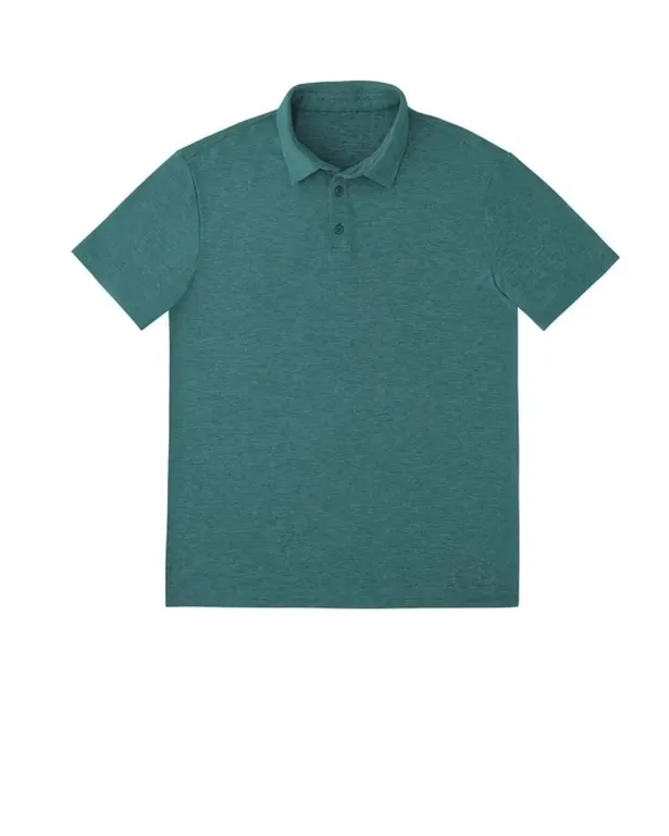 Mens Favorite Soft Polo Shirt Teal Large