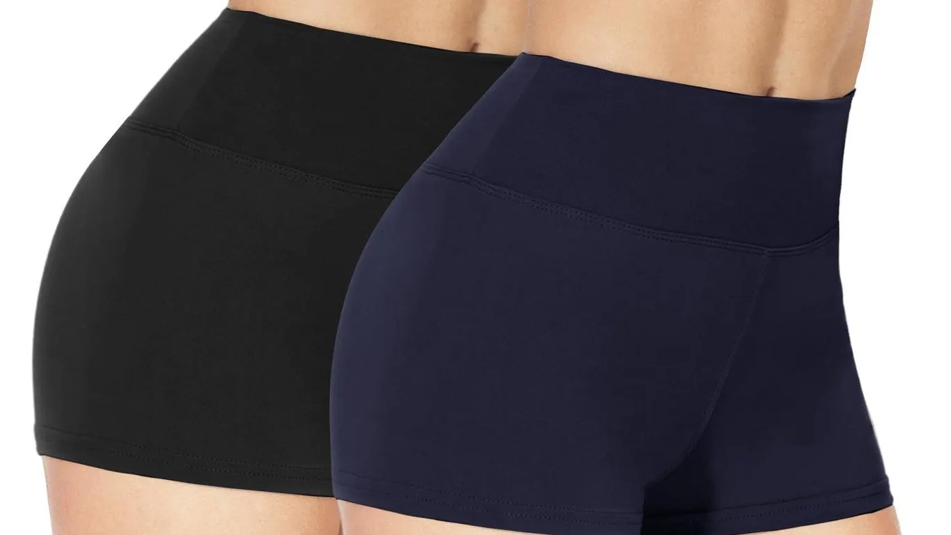 NexiEpoch Biker Shorts Women SM 2pk BlackNavy