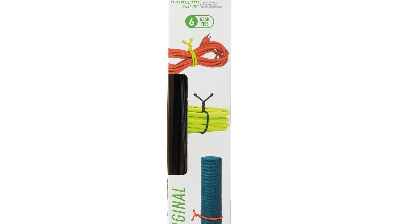 Nite Ize Gear Tie Original 18 Twist Ties 6pk