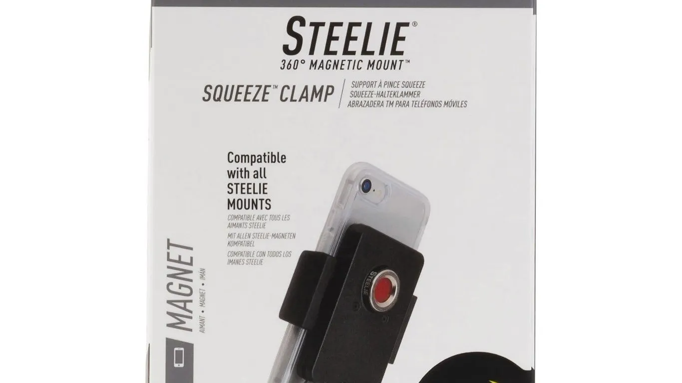 Nite Ize Steelie Squeeze Clamp Phone Mount