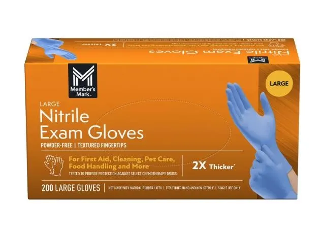 Nitrile Exam Gloves Large 200ct