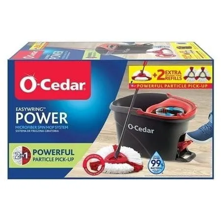 O-Cedar EasyWring Microfiber Spin Mop 2 Refills