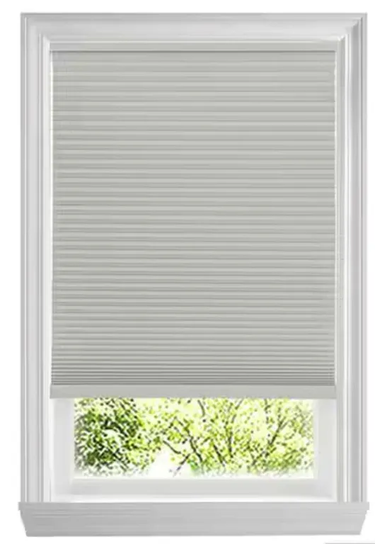 Pewter Cordless Cellular Shade 29x48in