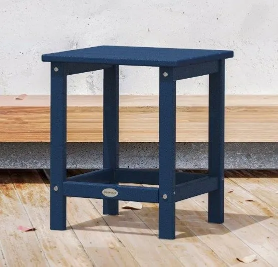 Polywood Gulf Shores 18-Inch Side Table