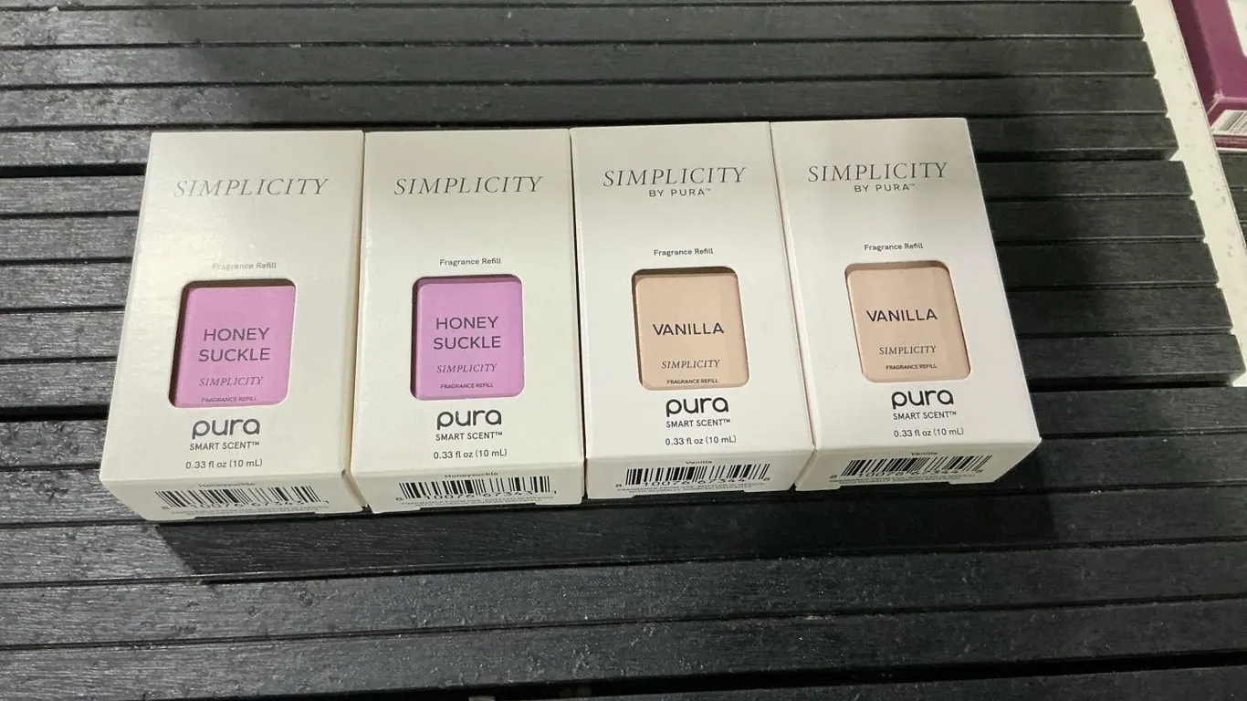 Pura Simplicity Smart Scent Fragrance Refills 4pk