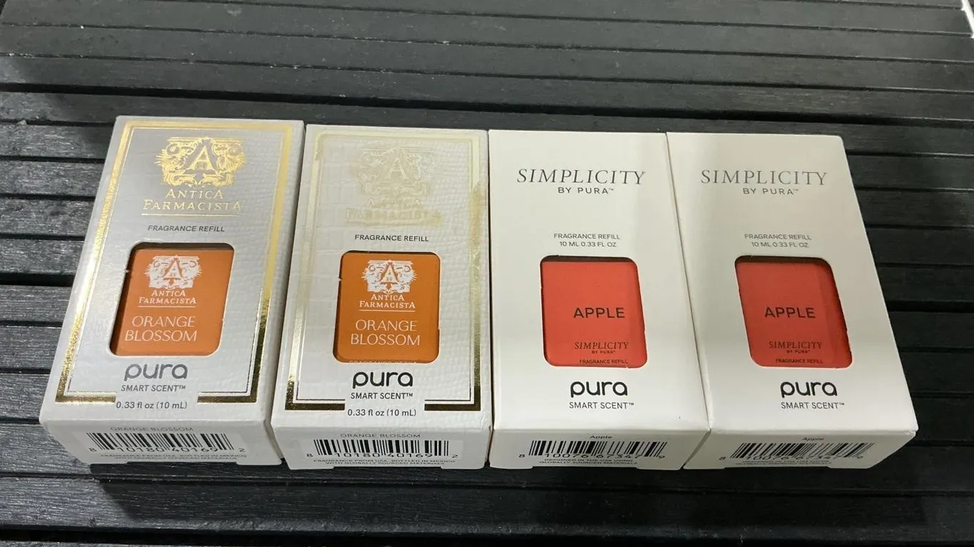 Pura Smart Scent Fragrance Refills 4pk