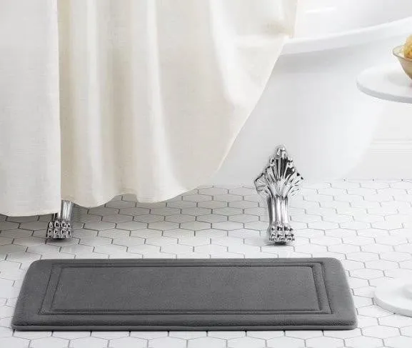 Quick-Dry Memory Foam Bath Mat 24 x 36