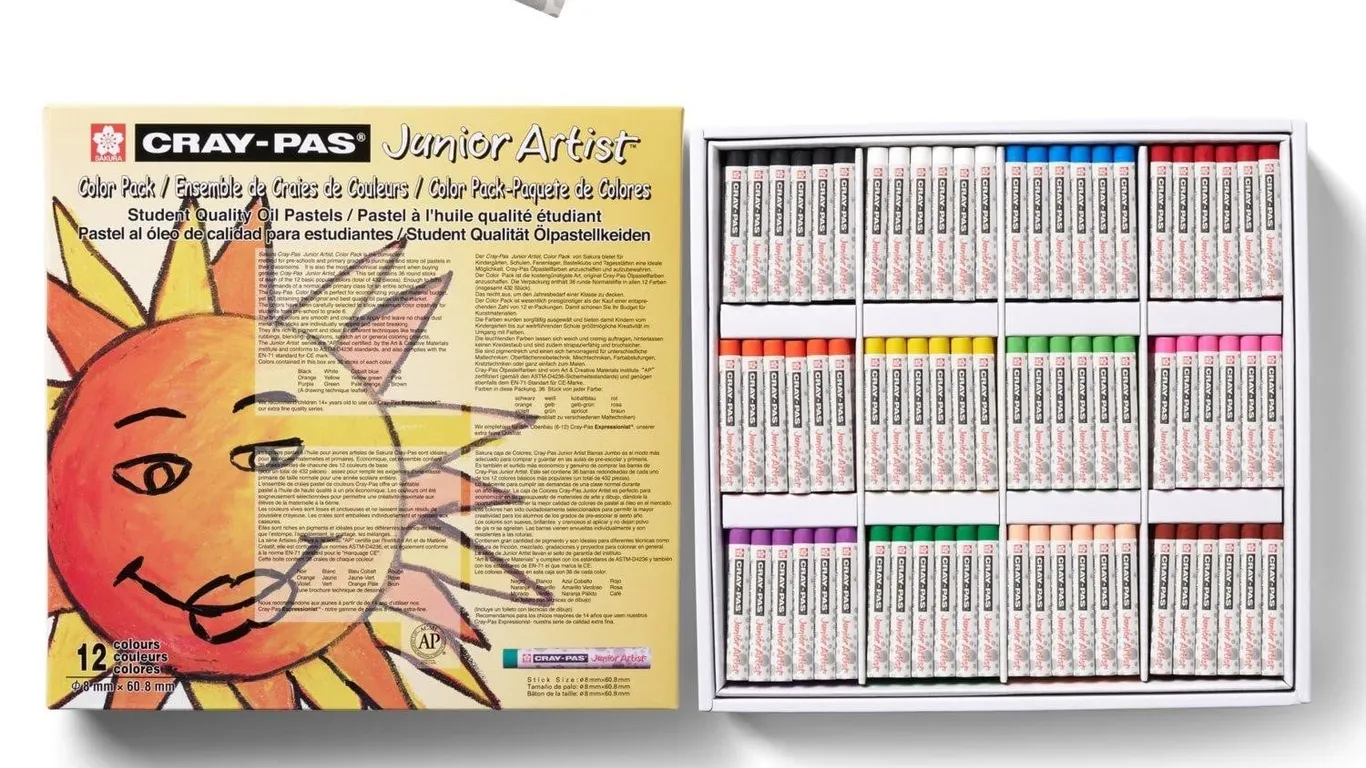 Sakura Cray-Pas Junior Artist Oil Pastels 432ct