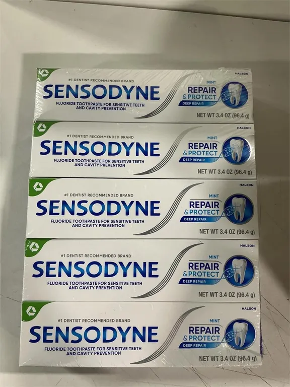 Sensodyne Repair and Protect Toothpaste 3.4oz 5pk