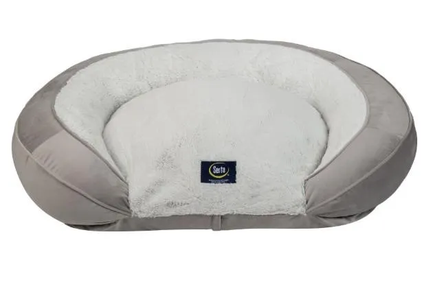 Serta Oval Couch Cat Dog Bed Large