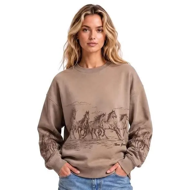 State of Mine Wild Horses Sweatshirt XL