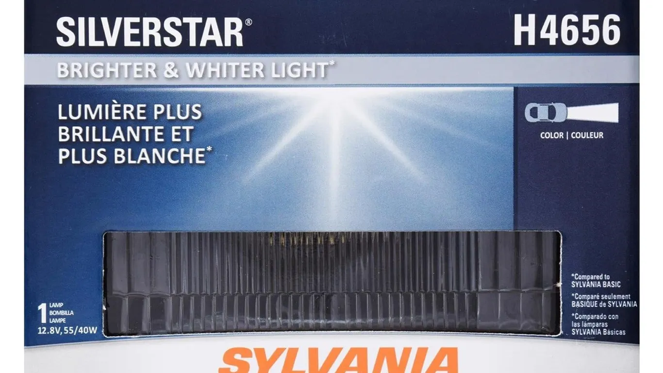 Sylvania H4656 SilverStar Sealed Beam Headlight