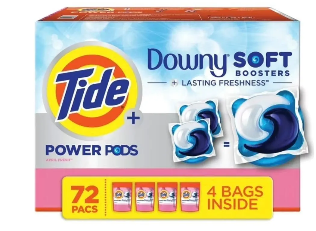 Tide Power Pods With Downy Soft Boosters 72ct