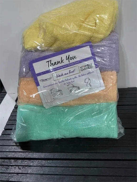 Turbie Twist Original Hair Towel Set 4pk