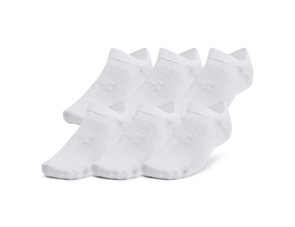 Under Armour Essential No Show Socks Small 6pk