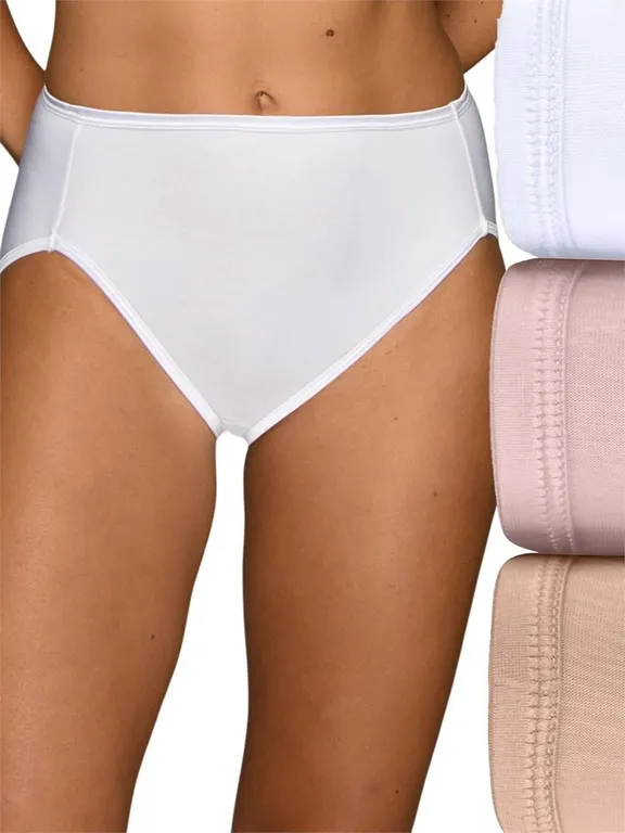 Vanity Fair 13108 Illumination Briefs Size 6 3pk