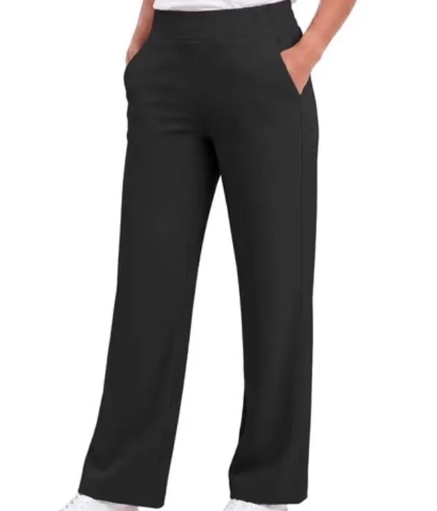 Womens Travel Wide Leg Pant Size M