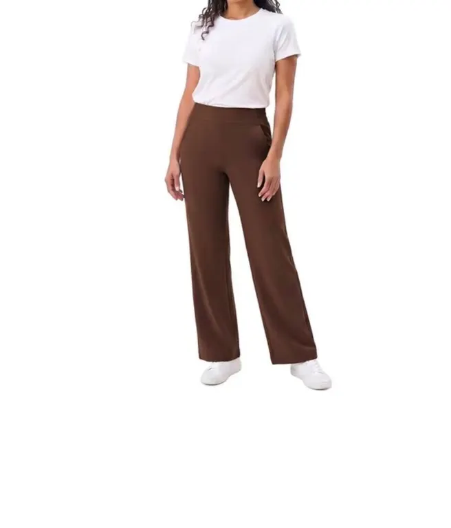 Womens Travel Wide Leg Pants