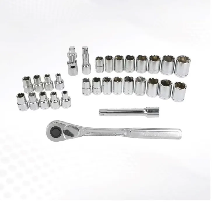 Worx 30pc 12 Dr. 6 Point Socket Set
