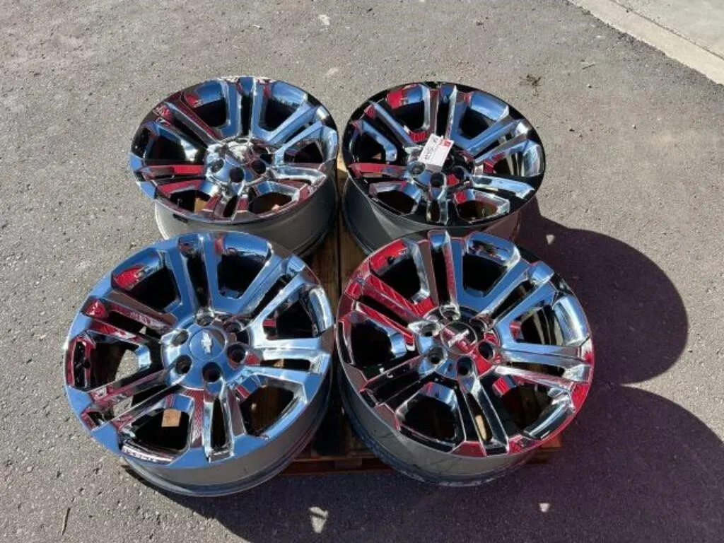 Qty Of (4) Chevrolet Factory 22 In. Rim(s)