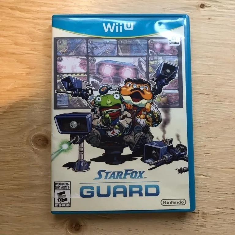 WiiU StarFox Guard Game